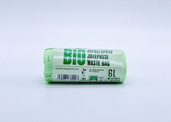 Biobag 6L atkritumu maisiņi EKO