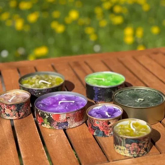 Aromatizētas āra sveces
