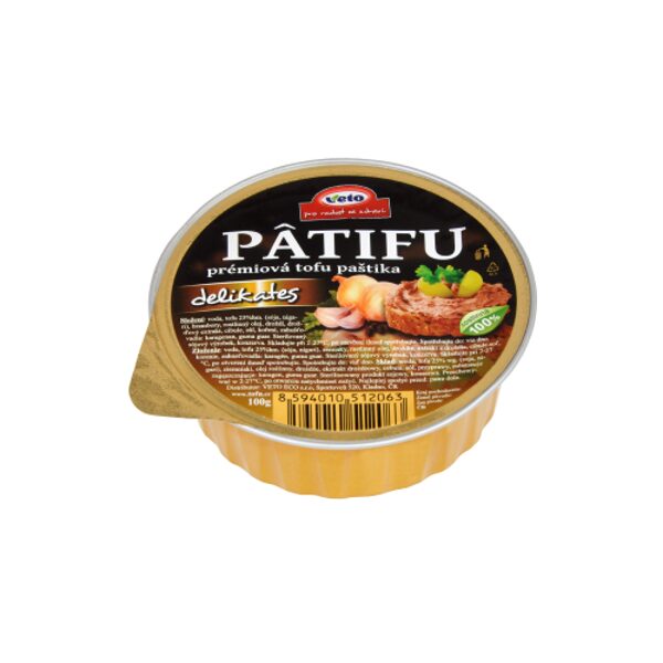 Pastēte PATIFU delikatese 100 g