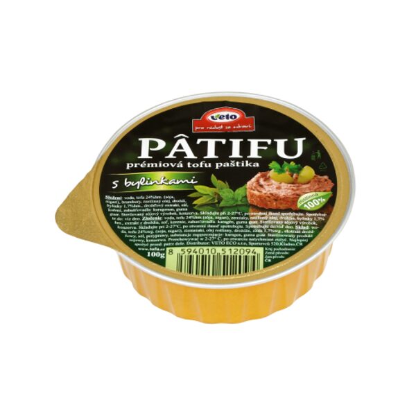 Pastēte PATIFU ar zaļumiem 100 g