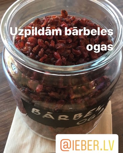 Bārbeļu ogas 25g